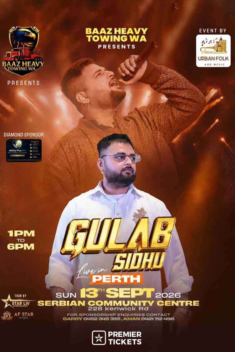 Gulab Sidhu in Perth 2026