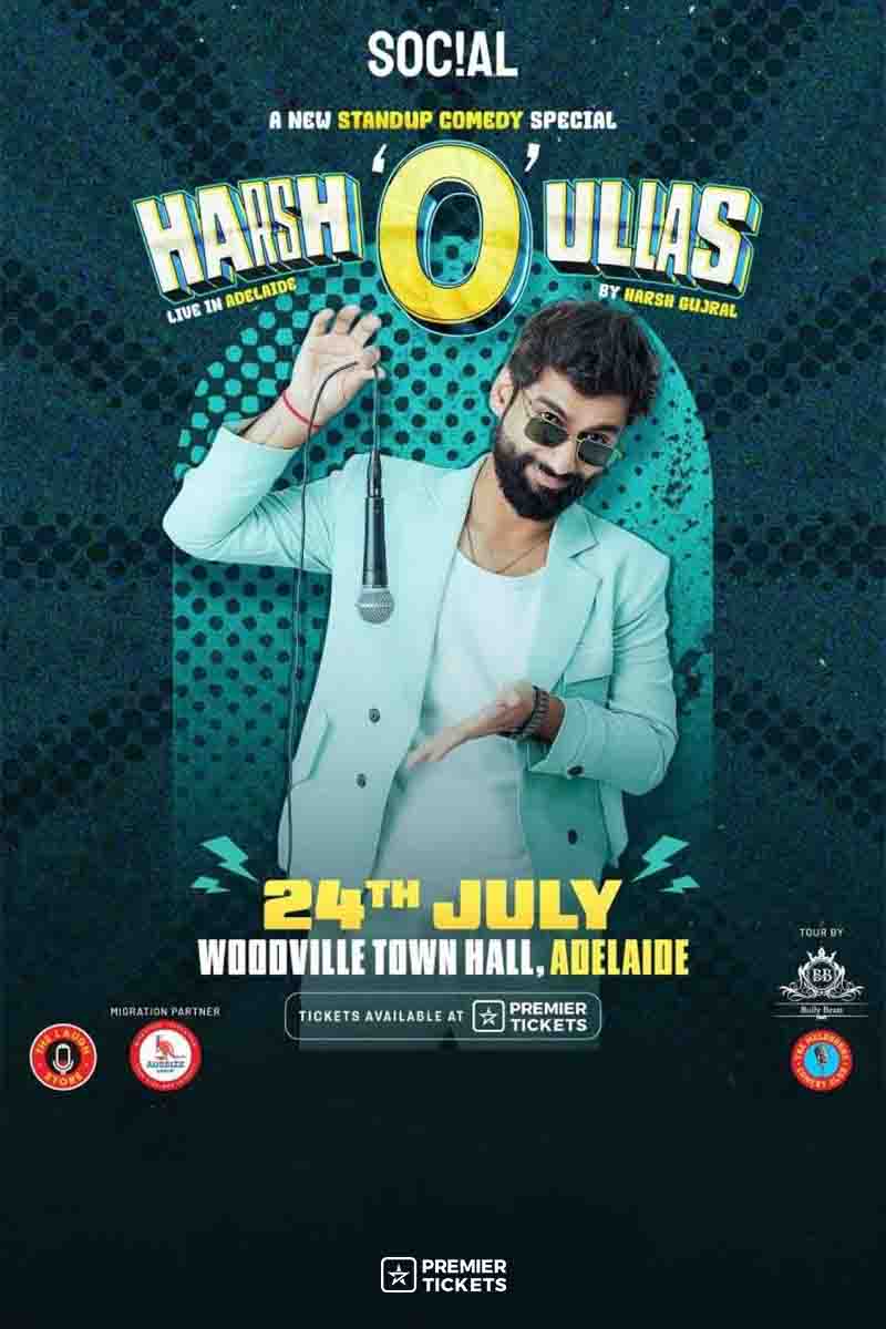 Harsh Gujral Live in Adelaide – 2026