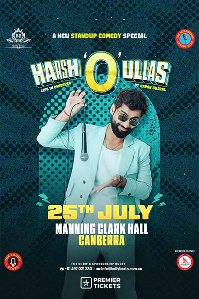 Harsh Gujral Live in Canberra – 2026
