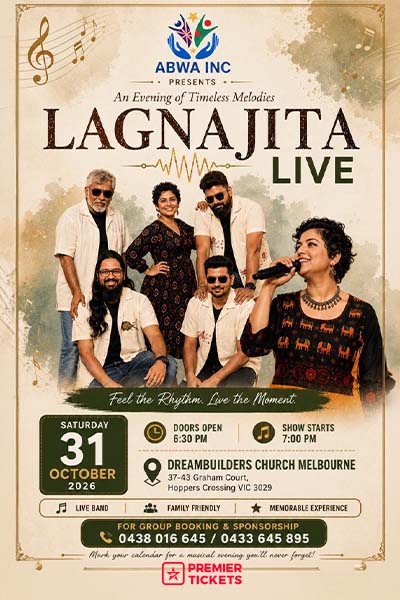 LAGNAJITA Live 2026 – An Evening of Timeless Melodies