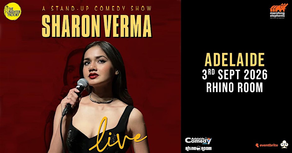 Sharon Verma Stand Up Comedy Live in Adelaide