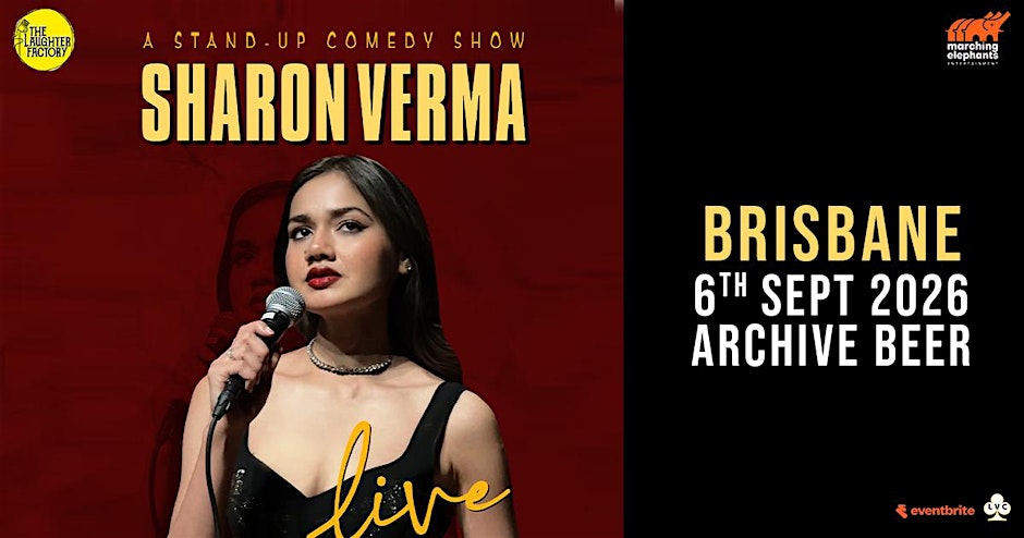 Sharon Verma Stand Up Comedy live in Brisbane