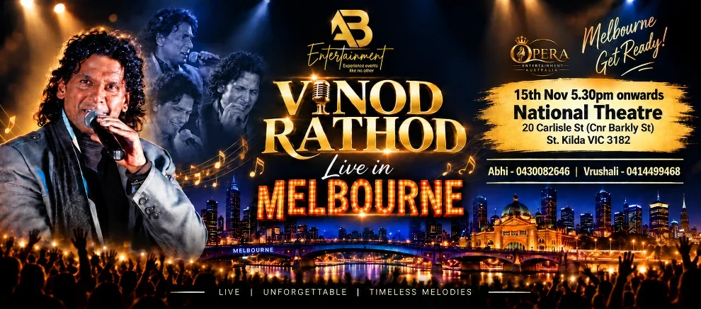 Vinod Rathod - Live in Melbourne