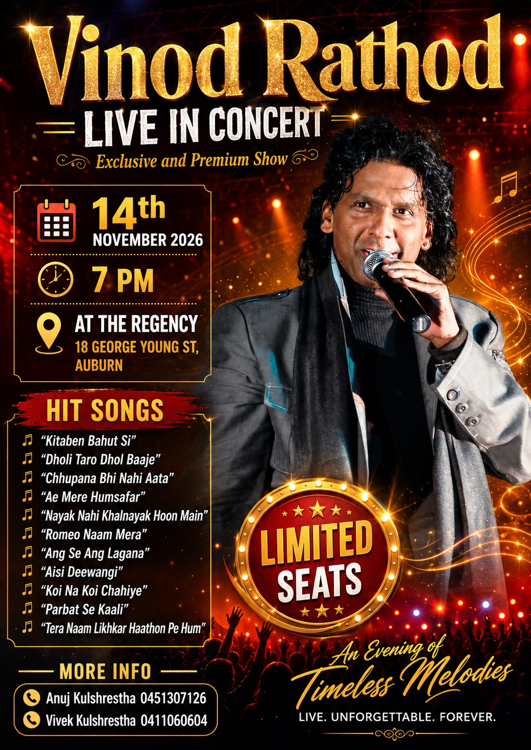 Vinod Rathod Live