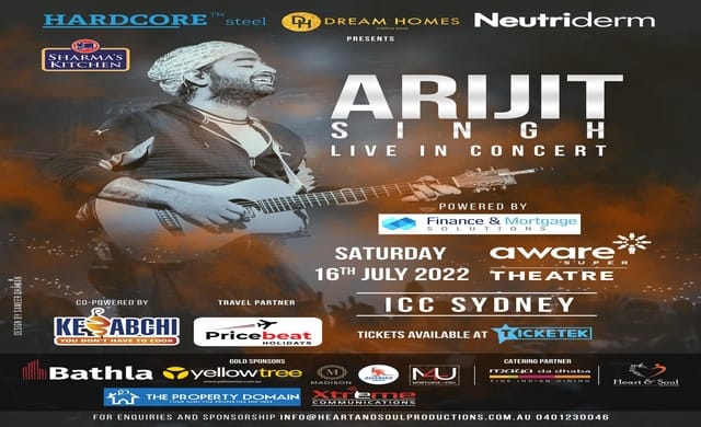 Spottoz.com Image for Arijit Singh Live In Concert - Sydney