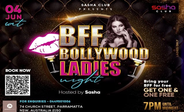 Spottoz.com image for Bollywood Ladies Night - Sydney